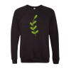 Unisex Sponge Fleece Raglan Crewneck Sweatshirt Thumbnail