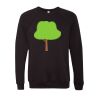 Unisex Sponge Fleece Raglan Crewneck Sweatshirt Thumbnail