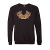 Unisex Sponge Fleece Raglan Crewneck Sweatshirt Thumbnail