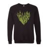 Unisex Sponge Fleece Raglan Crewneck Sweatshirt Thumbnail