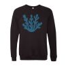 Unisex Sponge Fleece Raglan Crewneck Sweatshirt Thumbnail