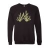 Unisex Sponge Fleece Raglan Crewneck Sweatshirt Thumbnail