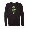 Unisex Sponge Fleece Raglan Crewneck Sweatshirt Thumbnail