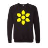 Unisex Sponge Fleece Raglan Crewneck Sweatshirt Thumbnail