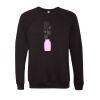 Unisex Sponge Fleece Raglan Crewneck Sweatshirt Thumbnail