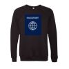 Unisex Sponge Fleece Raglan Crewneck Sweatshirt Thumbnail