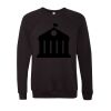 Unisex Sponge Fleece Raglan Crewneck Sweatshirt Thumbnail