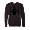 Unisex Sponge Fleece Raglan Crewneck Sweatshirt Thumbnail