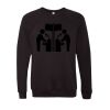 Unisex Sponge Fleece Raglan Crewneck Sweatshirt Thumbnail