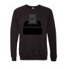 Unisex Sponge Fleece Raglan Crewneck Sweatshirt Thumbnail