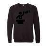 Unisex Sponge Fleece Raglan Crewneck Sweatshirt Thumbnail