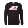 Unisex Sponge Fleece Raglan Crewneck Sweatshirt Thumbnail