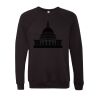 Unisex Sponge Fleece Raglan Crewneck Sweatshirt Thumbnail