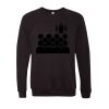 Unisex Sponge Fleece Raglan Crewneck Sweatshirt Thumbnail