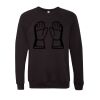 Unisex Sponge Fleece Raglan Crewneck Sweatshirt Thumbnail