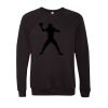 Unisex Sponge Fleece Raglan Crewneck Sweatshirt Thumbnail