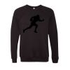 Unisex Sponge Fleece Raglan Crewneck Sweatshirt Thumbnail