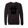 Unisex Sponge Fleece Raglan Crewneck Sweatshirt Thumbnail