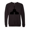 Unisex Sponge Fleece Raglan Crewneck Sweatshirt Thumbnail