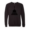 Unisex Sponge Fleece Raglan Crewneck Sweatshirt Thumbnail