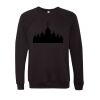 Unisex Sponge Fleece Raglan Crewneck Sweatshirt Thumbnail