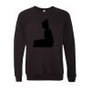 Unisex Sponge Fleece Raglan Crewneck Sweatshirt Thumbnail