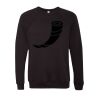 Unisex Sponge Fleece Raglan Crewneck Sweatshirt Thumbnail