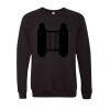 Unisex Sponge Fleece Raglan Crewneck Sweatshirt Thumbnail