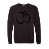 Unisex Sponge Fleece Raglan Crewneck Sweatshirt Thumbnail