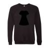 Unisex Sponge Fleece Raglan Crewneck Sweatshirt Thumbnail