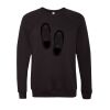 Unisex Sponge Fleece Raglan Crewneck Sweatshirt Thumbnail