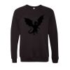 Unisex Sponge Fleece Raglan Crewneck Sweatshirt Thumbnail