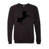 Unisex Sponge Fleece Raglan Crewneck Sweatshirt Thumbnail