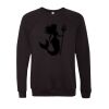 Unisex Sponge Fleece Raglan Crewneck Sweatshirt Thumbnail