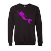 Unisex Sponge Fleece Raglan Crewneck Sweatshirt Thumbnail