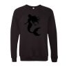 Unisex Sponge Fleece Raglan Crewneck Sweatshirt Thumbnail