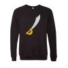 Unisex Sponge Fleece Raglan Crewneck Sweatshirt Thumbnail