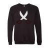 Unisex Sponge Fleece Raglan Crewneck Sweatshirt Thumbnail