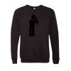 Unisex Sponge Fleece Raglan Crewneck Sweatshirt Thumbnail