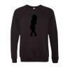 Unisex Sponge Fleece Raglan Crewneck Sweatshirt Thumbnail