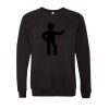 Unisex Sponge Fleece Raglan Crewneck Sweatshirt Thumbnail