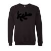 Unisex Sponge Fleece Raglan Crewneck Sweatshirt Thumbnail