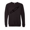 Unisex Sponge Fleece Raglan Crewneck Sweatshirt Thumbnail