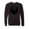 Unisex Sponge Fleece Raglan Crewneck Sweatshirt Thumbnail