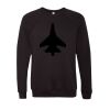 Unisex Sponge Fleece Raglan Crewneck Sweatshirt Thumbnail