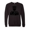 Unisex Sponge Fleece Raglan Crewneck Sweatshirt Thumbnail