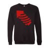 Unisex Sponge Fleece Raglan Crewneck Sweatshirt Thumbnail