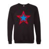Unisex Sponge Fleece Raglan Crewneck Sweatshirt Thumbnail