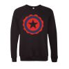 Unisex Sponge Fleece Raglan Crewneck Sweatshirt Thumbnail