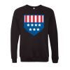 Unisex Sponge Fleece Raglan Crewneck Sweatshirt Thumbnail